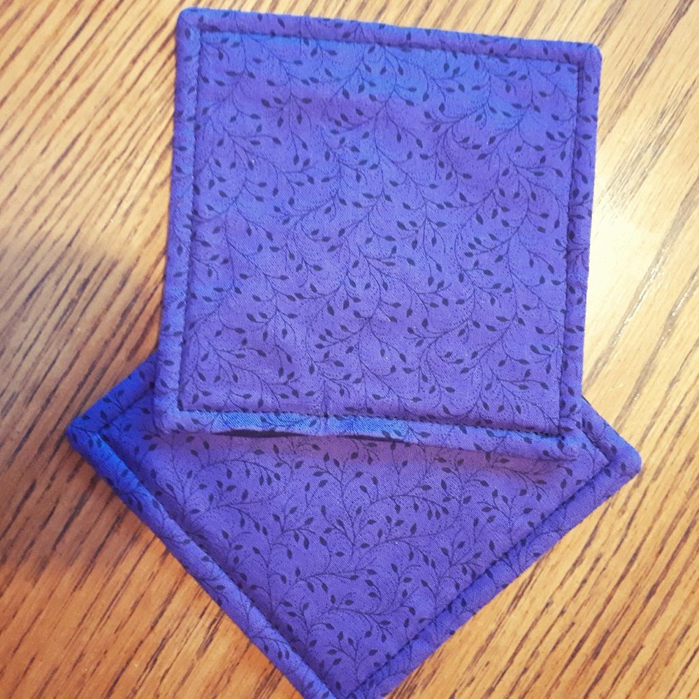 Quilted Coasters - Handmade